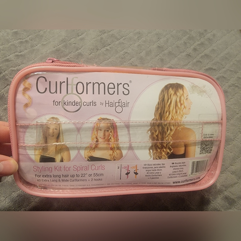 Curlformers Styling Kit for Kinder Curls by - Pink